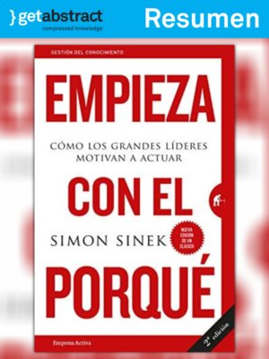 cover image of Empieza con el porqué (resumen)